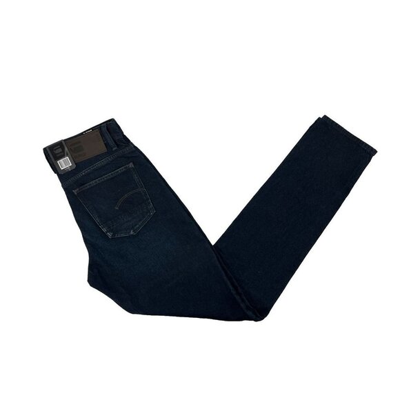 G Star Raw Men's Dark Blue A Staq Denim Jeans NEW 30x34 Straight - Picture 3 of 14